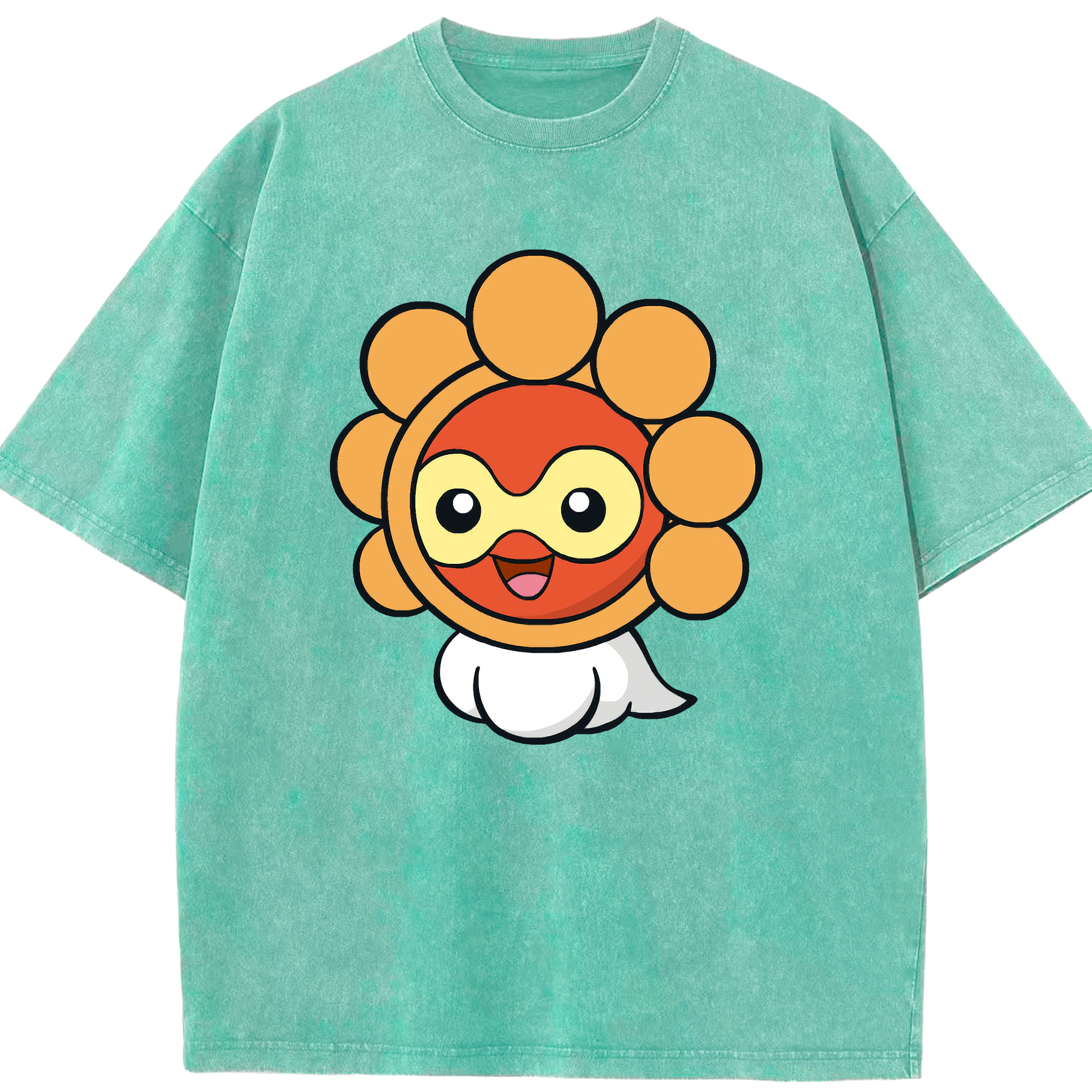 （画像用） ポケットモンスター Pokémon 綿100% ヴィンテージ風 半袖Tシャツ（フロントプリント）